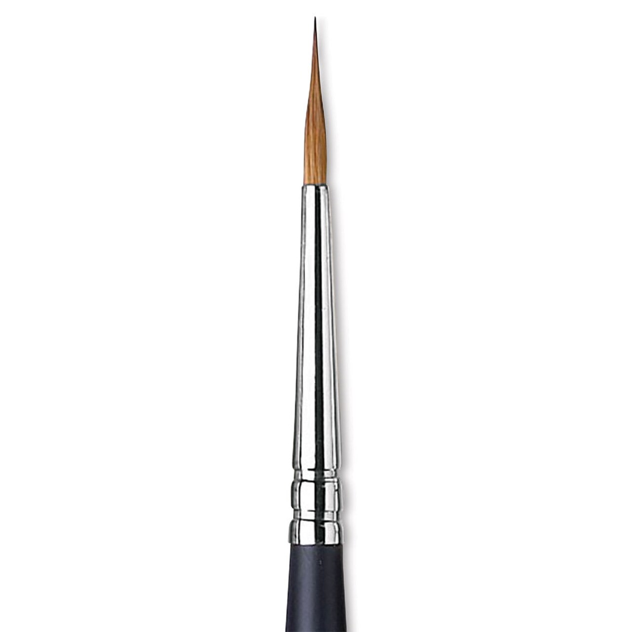 Winsor & Newton Artists' Kolinsky Sable Watercolor Brush - Pointed Round, Short Handle, Size 3